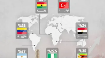 أين يمكن العثور على أعلى سعر فائدة عالمي في عام 2025؟