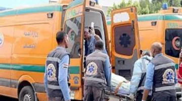 إصابة ثلاثة أفراد من عائلة واحدة في حادث سير بمحافظة الوادي الجديد