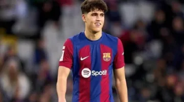 إصابة مدافع برشلونة كوبارسي خلال المباراة الودية أمام دايجو استعدادًا للموسم المقبل