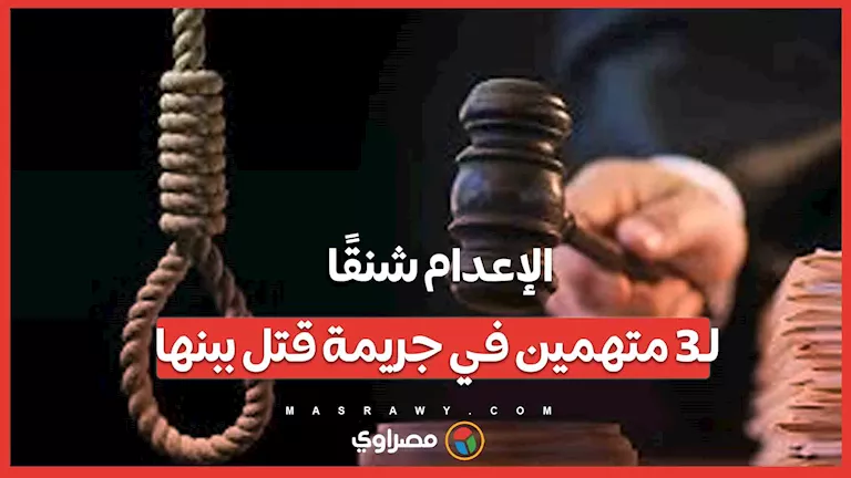 إصدار حكم بالإعدام شنقًا على ثلاثة متهمين في قضية قتل ببنها.. تفاصيل الحكم المثير للدهشة