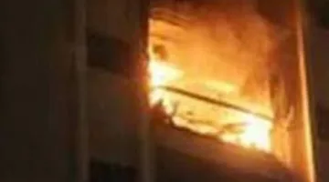 إطفاء حريق في شقة سكنية بمنطقة كرداسة في الجيزة