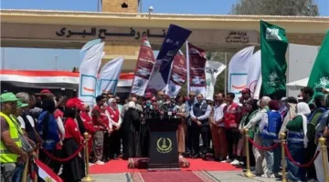 إعداد قافلة التحالف الوطني للدخول إلى غزة