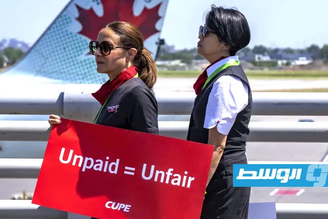 إلغاء مئات رحلات الطيران في كندا نتيجة إضراب لطاقم عمل «إير كندا» إلغاء مئات رحلات الطيران في كندا نتيجة إضراب لطاقم عمل «إير كندا»