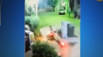 إلقاء القبض على سائق شاحنة صغيرة اصطدم بشخصين كانا على دراجة نارية