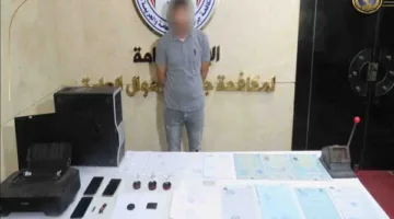 إلقاء القبض على مالك مطبعة غير مرخصة في القاهرة لتهريبه المستندات الرسمية والأختام المزورة