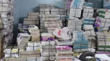 إلقاء القبض على مدير مكتبة غير مرخصة في القليوبية بحوزته أكثر من 50 ألف نسخة من الكتب الدراسية دون تصريح.