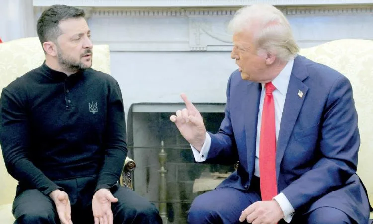 إن بي سي نيوز: البيت الأبيض يتفاوض بشأن دعوة زيلينسكي لزيارة “ألاسكا” إن بي سي نيوز: البيت الأبيض يتفاوض بشأن دعوة زيلينسكي لزيارة “ألاسكا”
