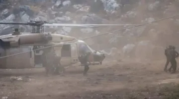 إنزال جوي إسرائيلي في منطقة عسكرية بالقرب من دمشق