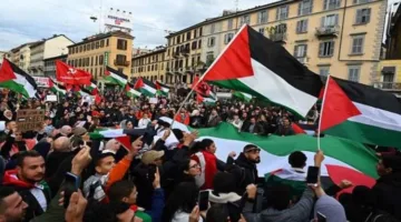 احتجاجات في باريس تأييدًا لفلسطين