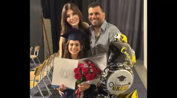 احتفال زوجة عماد متعب بعيد ميلاد ابنته: 10 لقطات من ظهور نجم الأهلي