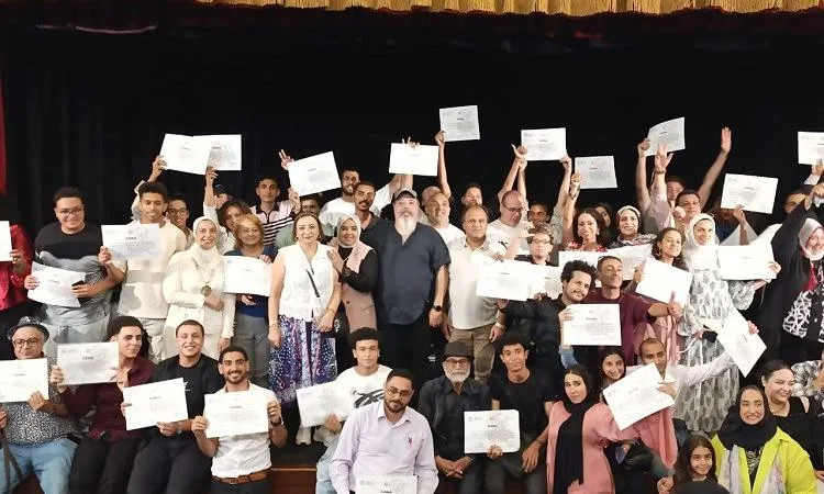 اختتام ورشة “حقق حلمك” للدراسات السينمائية في الإسكندرية اختتام ورشة “حقق حلمك” للدراسات السينمائية في الإسكندرية