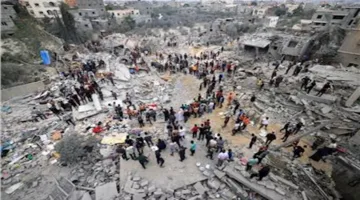 استشهاد 39 فلسطينيًا جراء قصف إسرائيلي على غزة منذ صباح اليوم