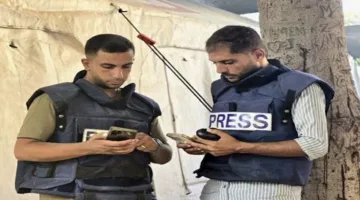 استشهاد مراسلي الجزيرة أنس الشريف ومحمد قريقع بسبب قصف إسرائيلي
