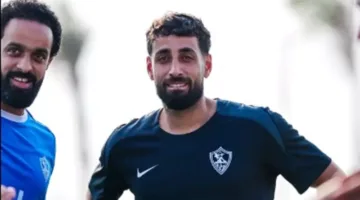 استقبال فريد من لاعبي الزمالك لعدي الدباغ (صور)