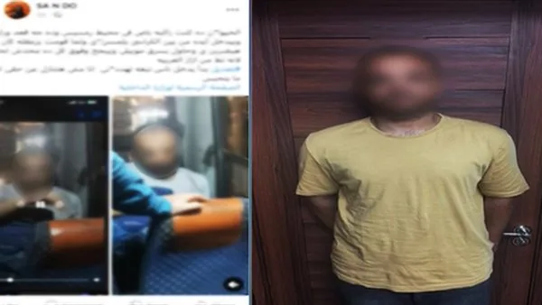 اعتقال شخص اعتدى على امرأة داخل “ميني باص” في القاهرة اعتقال شخص اعتدى على امرأة داخل “ميني باص” في القاهرة