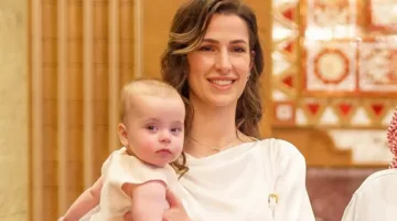 الأميرة إيمان الحسين تحتفل بعيد ميلادها الأول: عام من الجمال والبراءة الملكية