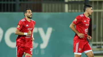 الأهلي ينهي الشوط الأول متفوقًا على بتروجيت بهدفين لمصلحة شريف ومرعي في مباراة ودية