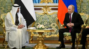 الإمارات تهدف إلى زيادة حجم التبادل التجاري مع روسيا خلال خمس سنوات.