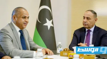 الباعور وعلي محمود يستعرضان سُبل تعزيز فعالية مؤسسة الاستثمار وحماية ممتلكاتها