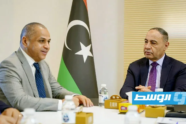 الباعور وعلي محمود يستعرضان سُبل تعزيز فعالية مؤسسة الاستثمار وحماية ممتلكاتها
