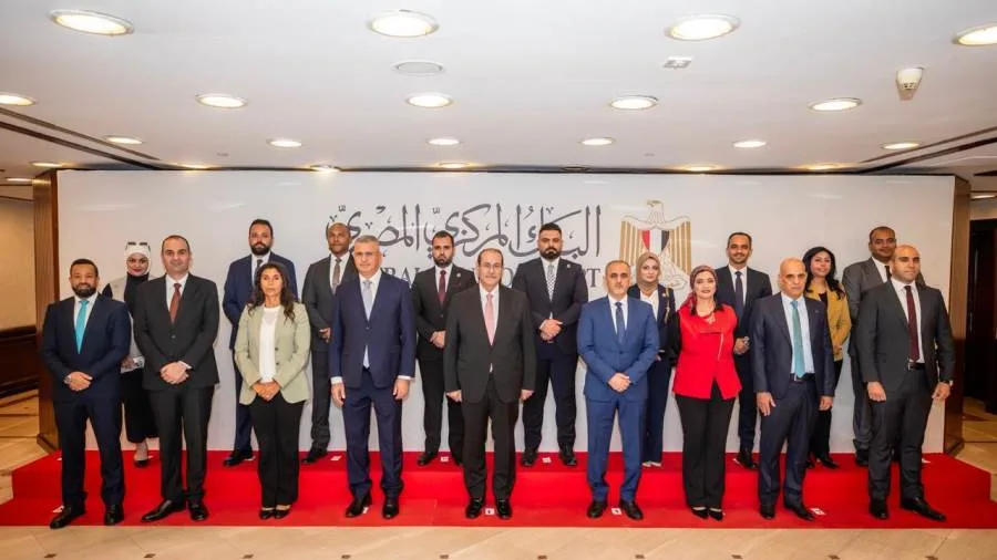 البنك المركزي المصري يستقبل وفدًا رفيعًا من البنك المركزي العراقي
