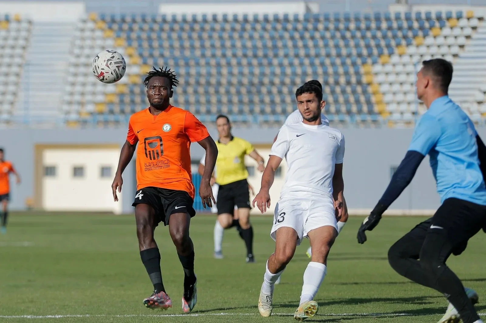 التعادل بدون أهداف ينهي مباراة إنبي وفاركو في الدوري المصري التعادل بدون أهداف ينهي مباراة إنبي وفاركو في الدوري المصري