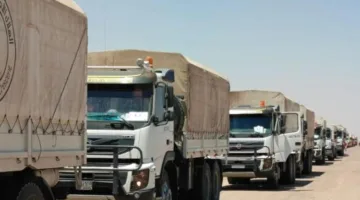 الحكومة السورية تُعلن عن إرسال قافلة مساعدات إلى السويداء