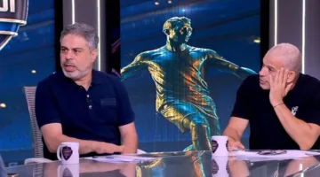 الخلاف على الهواء: بشير ومعتمد يتنازعان حول احتلال الزمالك المركز الرابع