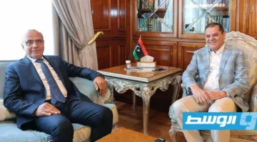 الدبيبة واللافي يتناولان “ثلاثة مجالات: الأمن، السياسة، والاقتصاد”