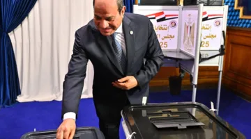 الرئيس السيسي يشارك في التصويت لانتخابات مجلس الشيوخ 2025 (فيديو)