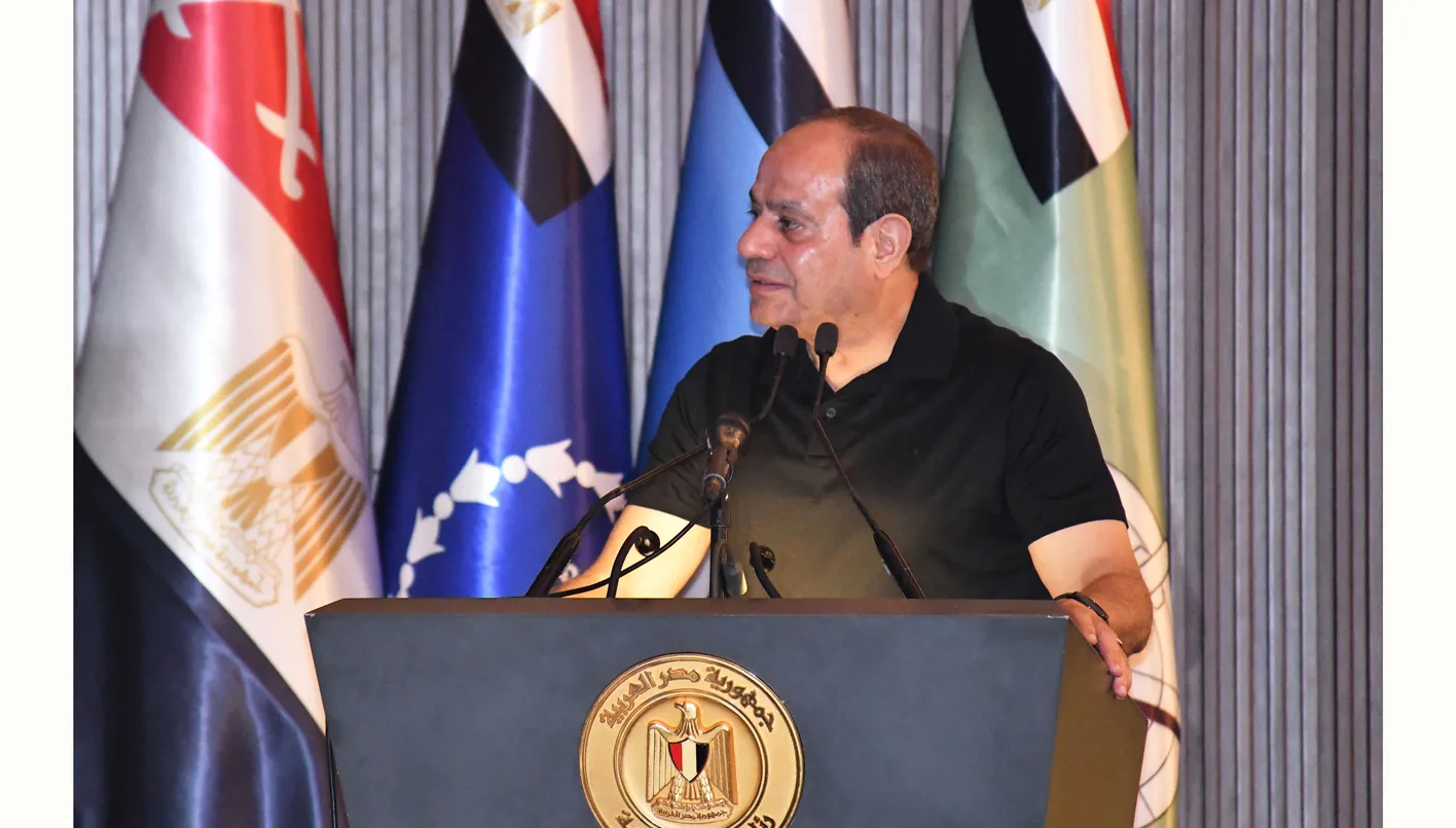 الرئيس المصري: مواقف الدول العربية ستبقى محفورة في الذاكرة الوطنية