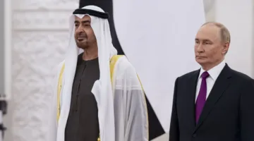 الرئيسان الإماراتي والروسي يناقشان في موسكو تعزيز التعاون الاستراتيجي بين الدولتين