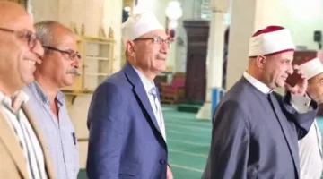 السفير التركي يتفقد مسجد الشيخ إبراهيم الدسوقي