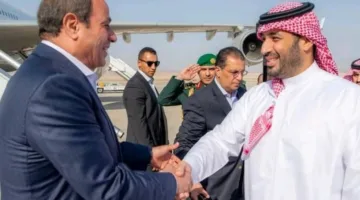 السيسي وولي العهد السعودي يتوصلان إلى اتفاق لتعزيز التعاون في مجالات متنوعة