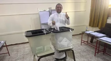 الشيخ رمضان عبد المعز يشارك في الانتخابات صوتياً
