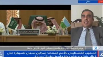 العجارمة: مؤتمر جدة خطوة إضافية للدول المهتمة بالقضية الفلسطينية