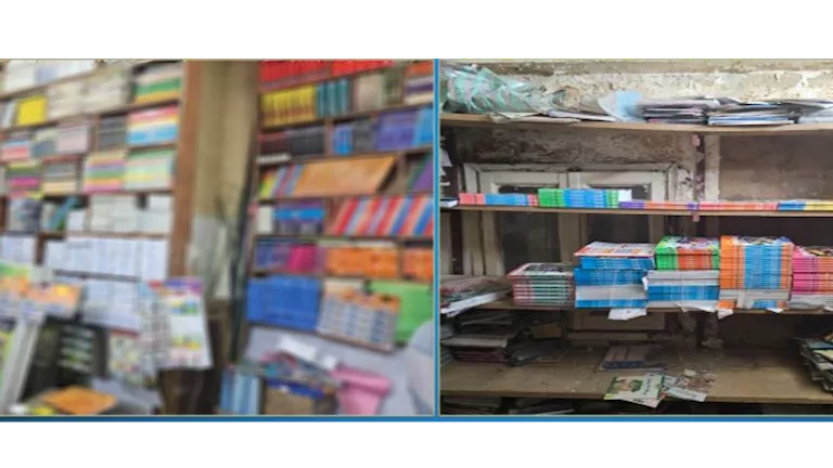 القبض على صاحب مكتبة في عين شمس لبيعه كتب دراسية غير مصرح بها بحوزته 1465 نسخة. القبض على صاحب مكتبة في عين شمس لبيعه كتب دراسية غير مصرح بها بحوزته 1465 نسخة.