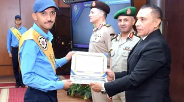 الكلية العسكرية التكنولوجية تقيم احتفالاً لتخريج الدورة الثانية للطلاب المرشحين للعمل في مجال الطب الشرعي