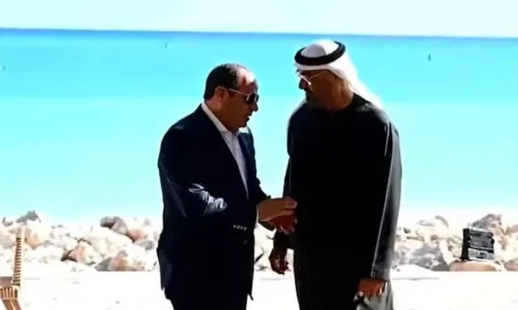 المتحدث الرسمي يوزع “فيديو” لزيارة الرئيس السيسي لنظيره الإماراتي المتحدث الرسمي يوزع “فيديو” لزيارة الرئيس السيسي لنظيره الإماراتي