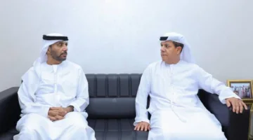 المر يثمن مساعدة دبا الحصن لرياضة ألعاب القوى
