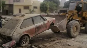 «المرور» تستمر في إزالة السيارات المهجورة والتالفة للحد من الحوادث على الطرق العامة