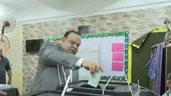 المستشار حازم بدوي يحث على التوجه إلى الانتخابات: أظهر ولاءك لوطنك بصوتك المستشار حازم بدوي يحث على التوجه إلى الانتخابات: أظهر ولاءك لوطنك بصوتك
