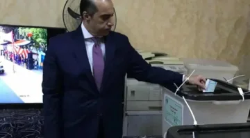 المستشار محمود فوزي يشارك في انتخابات مجلس الشيوخ 2025 ويشدد على أهمية التصويت كمسؤولية وطنية