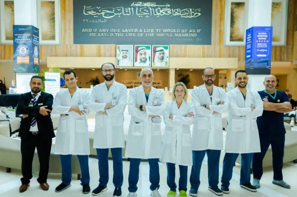 المستشفى السعودي الألماني في دبي ينفذ أول عملية لتصحيح تشوهات جدار الصدر باستخدام تقنية «تاولينوبلاستي» المستشفى السعودي الألماني في دبي ينفذ أول عملية لتصحيح تشوهات جدار الصدر باستخدام تقنية «تاولينوبلاستي»