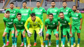 المصري يتقدم على الاتحاد السكندري بهدف في الشوط الأول بدوري نايل