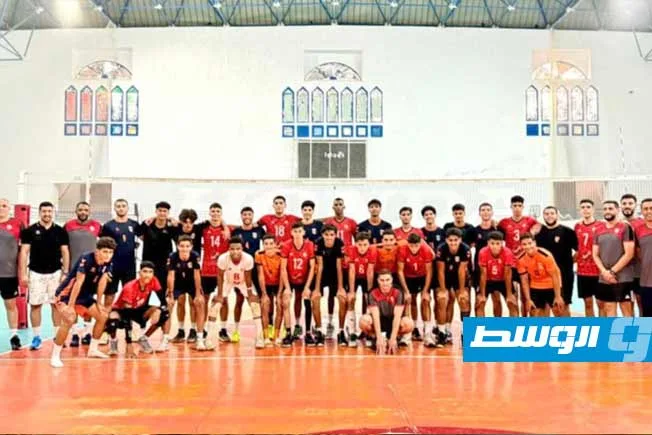 المنتخب الليبي لكرة الطائرة للناشئين يستعد للمشاركة في البطولة العربية المنتخب الليبي لكرة الطائرة للناشئين يستعد للمشاركة في البطولة العربية