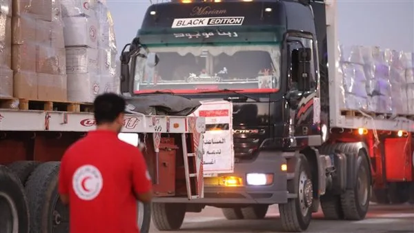 الهلال الأحمر: غزة تعتمد بشكل كبير على المساعدات المصرية منذ 27 يوليو الماضي
