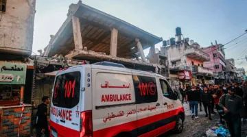 الهلال الأحمر يعلن عن وفاة أحد موظفيه جراء قصف إسرائيلي استهدف مكاتبه في غزة