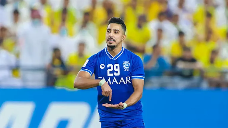 الهلال يرحب بعودة نجمه سالم الدوسري قبل بداية الدوري السعودي الهلال يرحب بعودة نجمه سالم الدوسري قبل بداية الدوري السعودي