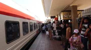 الهيئة القومية railways في مصر تُشغل القطار الرابع لتيسير العودة الطوعية للإخوة السودانيين.